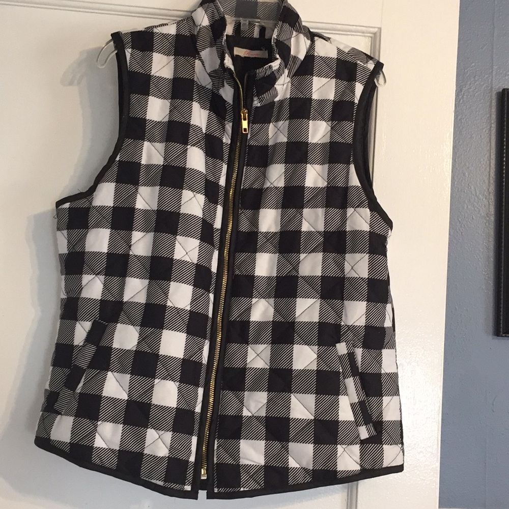 Checkered Vest